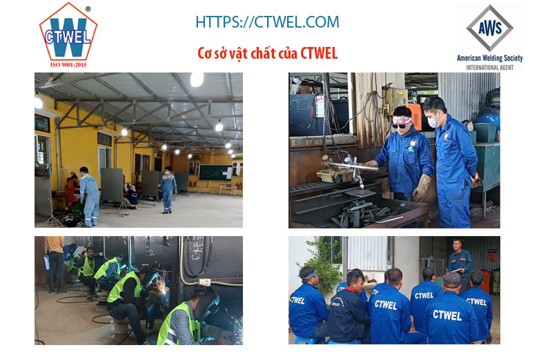 Cơ sở vật chất trung tâm đào tạo CTWEL, Vơi nhà xưởng rộng rãi trang thiết bị phù hợp