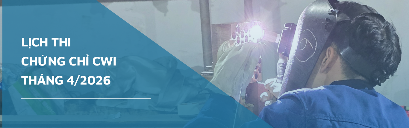 Lịch thi chứng chỉ CWI tháng 4/2026