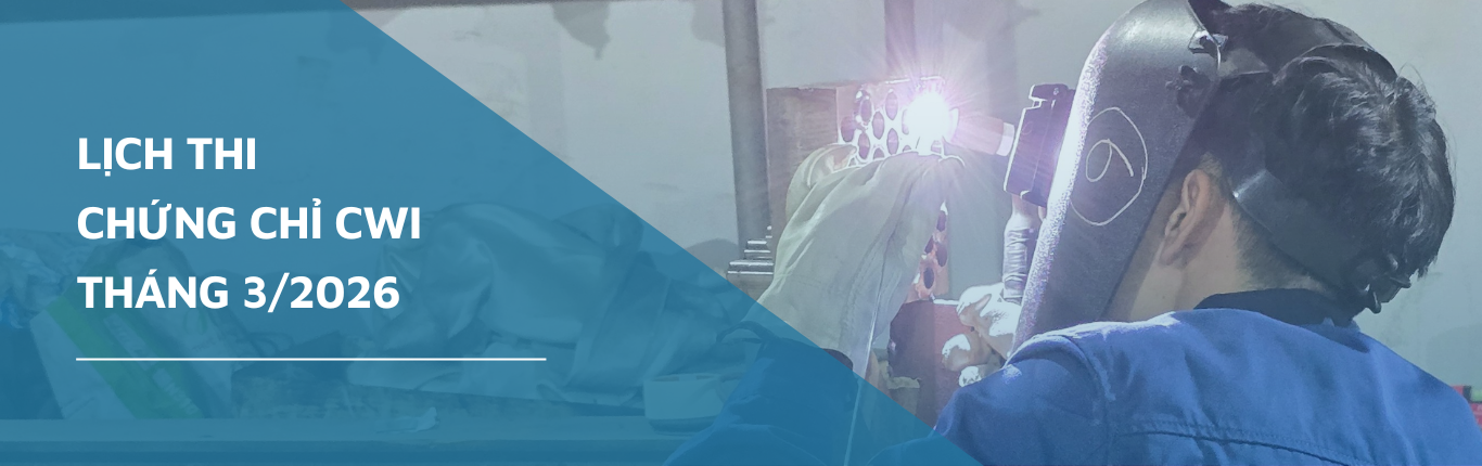 Lịch thi chứng chỉ CWI tháng 3/2026